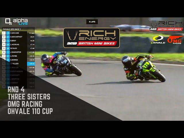 Rnd 4 Three Sisters - OMG Racing Ohvale 110 Cup - Rich Energy British Mini Bikes