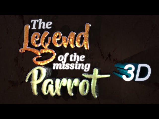 Legend of the Missing Parrot 3D - A pirate motion comic #stereoscopic3d #funny