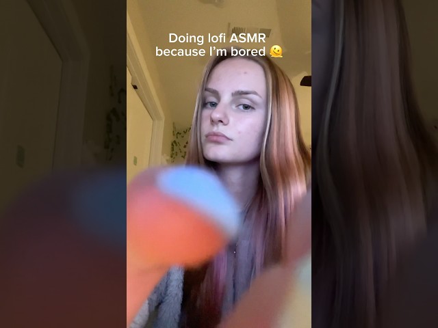 Definitely cured my boredom for a bit hahaha #asmr #relax #lofiasmr