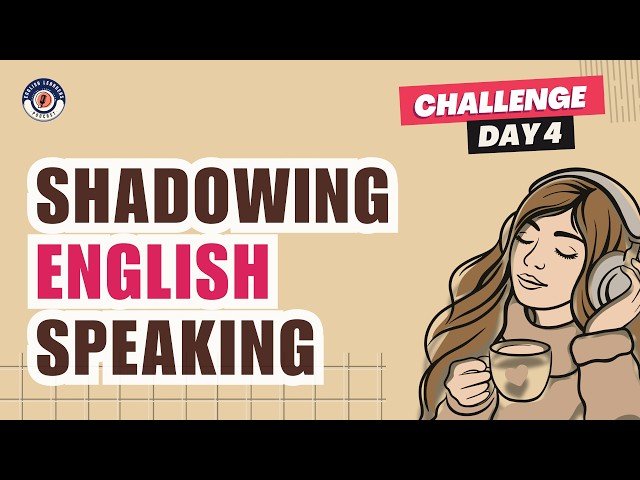 Shadowing English Speaking Practice 5 Day English Speaking Challenge | Learn English Speak Fluently