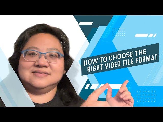 Coding for Beginners: Website Audio/Video #3— How to choose the right video file format