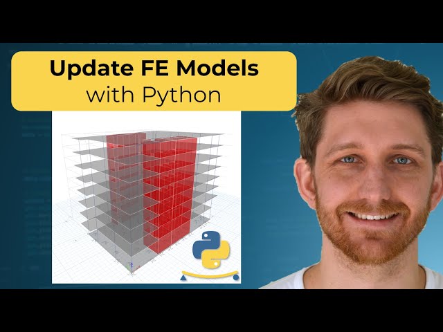 How to modify Finite Element Models with Python