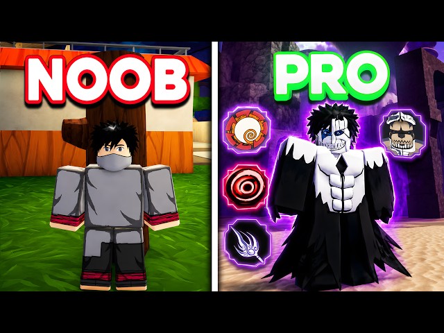 Going From NOOB TO EVERYTHING In Roblox Shindo Life (Part 1) Noob To Pro Shindo Life