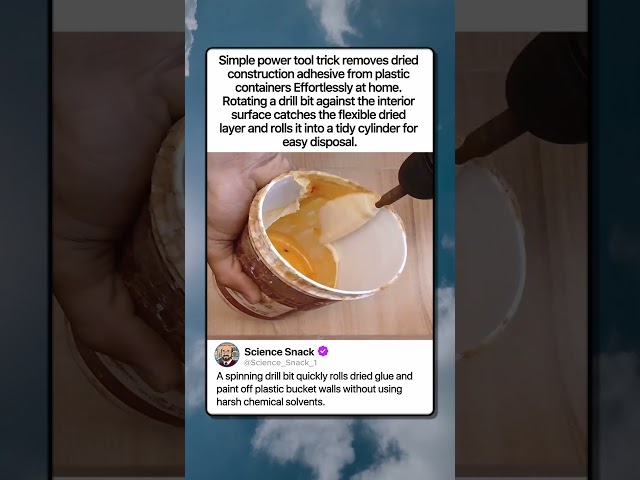EASY BUCKET CLEANING HACK TUTORIAL