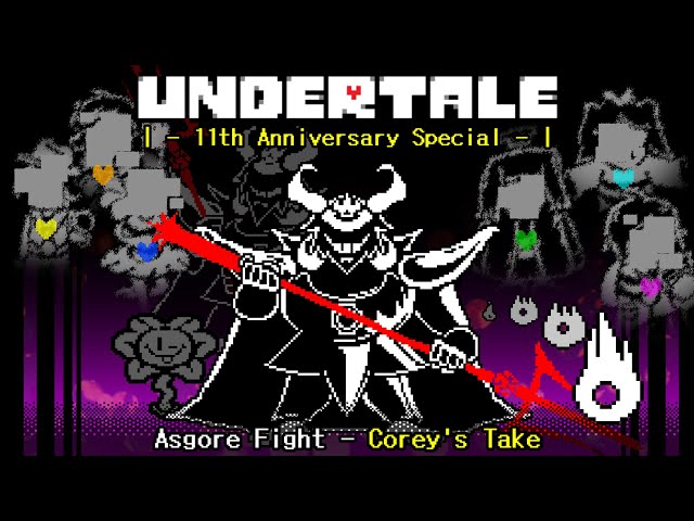 Undertale - 11th Anniversary Special | Asgore Fight (Corey's Take) | Battle Animation