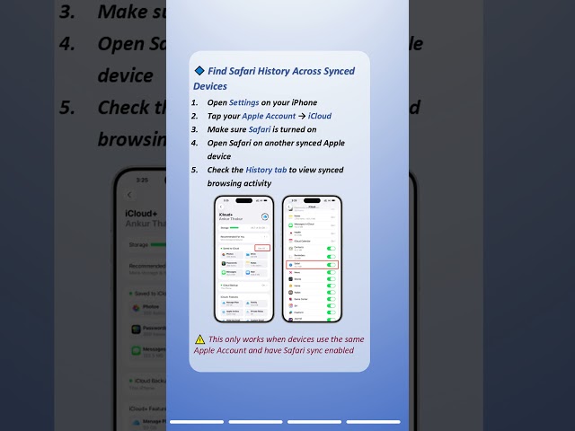How to Find Safari History on iPhone in Seconds