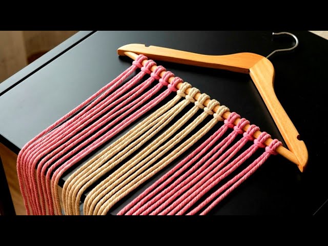 Macrame - Easy Macrame Wall Hanging | मैक्रमे Step by Step Tutorial