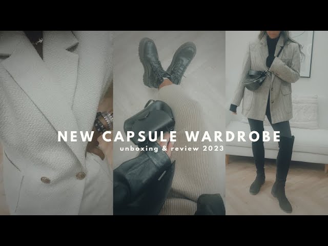 NEW ITEMS IN MY CAPSULE WARDROBE 2023 : MOTF FW22 ELEGANT WOOL REVIEW