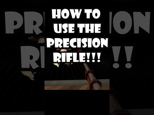🎯How To Use the PRECISION RIFLE!!!🎯  Animal Company VR. #animalcompany #gorillatag #vr
