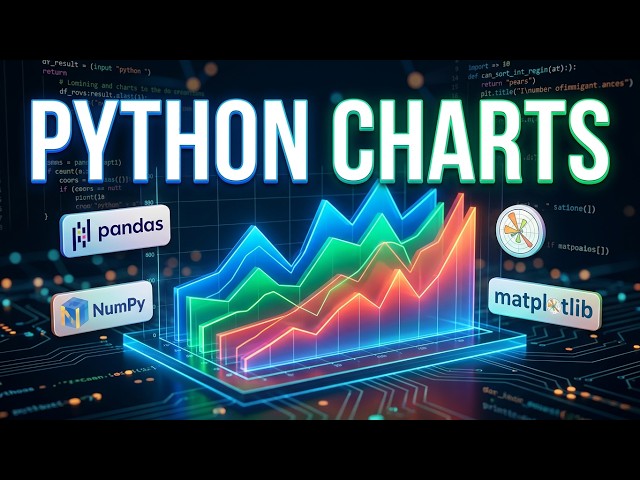 Data Visualization with Pandas, NumPy, Matplotlib
