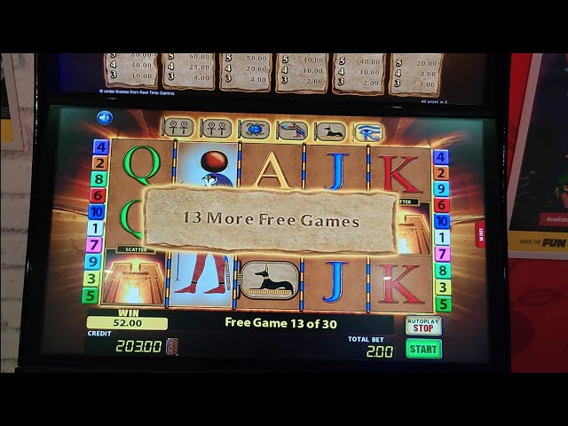 **BONUSES with RE-TRIGGERS** Eye of Horus. Ladbrokes Slots Machine
