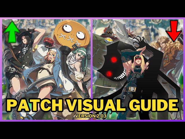 The Complete Visual Guide For GGST 2.0 Follow Up Patch [Ver 2.03]