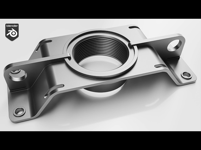 Blender hard surface: sci-fi prop speed run with Hard OPs and Boxcutter