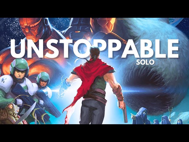 Unstoppable | Solo Board Game Tutorial and Playthrough