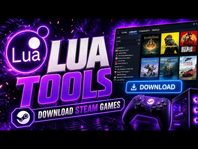 how to use lua tools and download games directly from lua tools