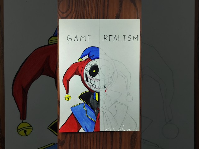 DRAWING PROTOTYPE 😰 ✨GAME VS REALISM✨ #prototype #drawing