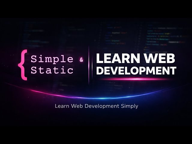 Building Your First Web Page (Intro to HTML)