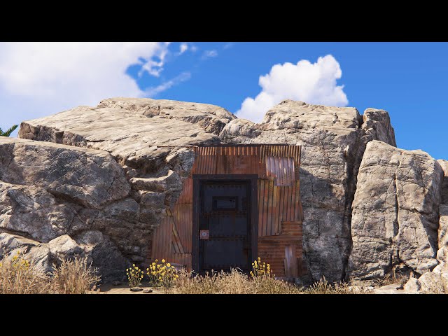 i lived in a tiny rock for a rust wipe…