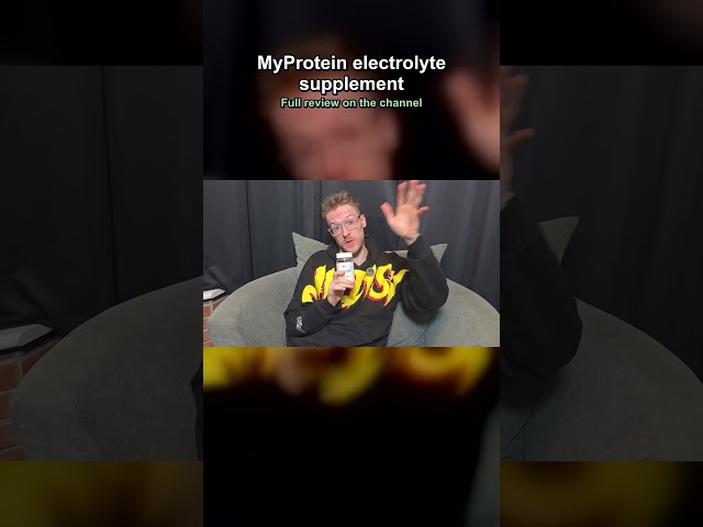 MyProtein electrolyte supplement - Easy to take electrolyte gummy