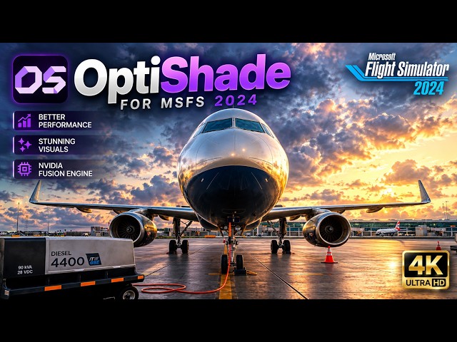 🔥OptiShade Changes MSFS 2024! 🤯 DLSS 5 + Better Visuals & FPS