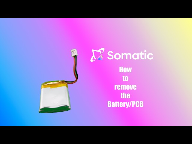 How to Remove the Battery/PCB On a Somatic VR Tracker