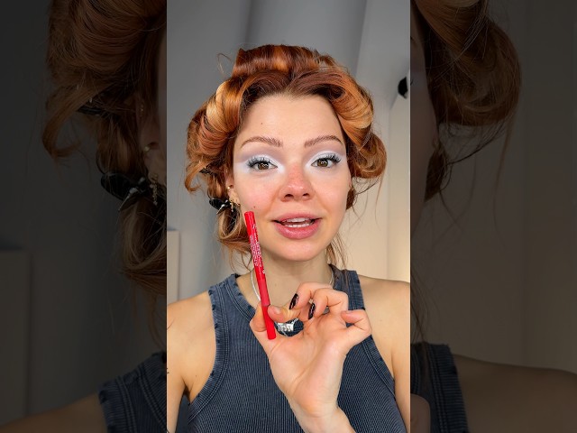 Doing my makeup like the year my mom was born- 60s makeup #makeuptrends