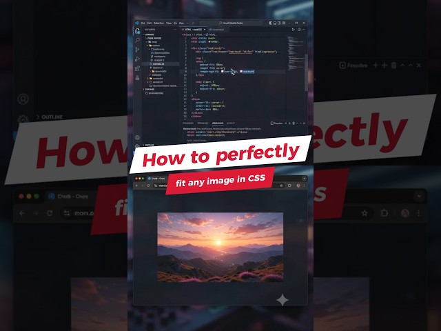 Stop Stretching Your Images in CSS! 🛑 #css #webdevelopment