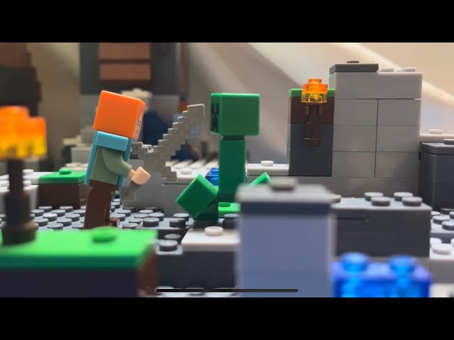 Intro Alex LEGO Minecraft | Stop Motion animation 