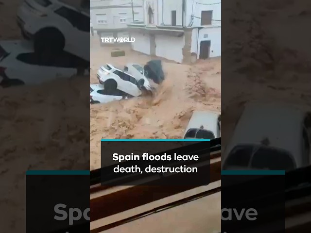 102-year-old woman dies as floods devastate Spain
