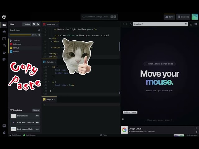 I Made A Reactive Mouse🤯💻👨‍💻 How To Do Easiest Coding?