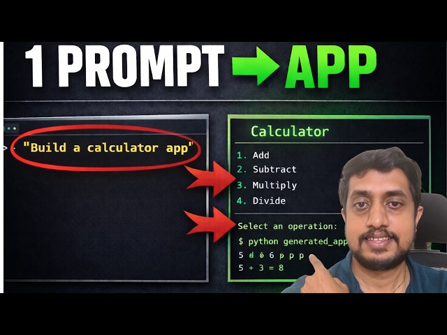 I Built an AI Coding Agent in Python That Creates Apps 🤯