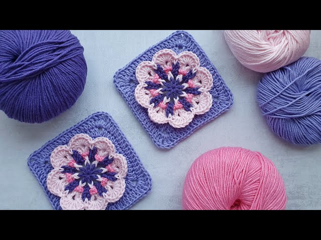 There is nothing like it anywhere. You should try! Perfect crochet granny square! Crochet.