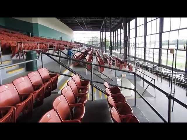 Suffolk Downs in HD - Panoramic 360 view of Interior Grandstand
