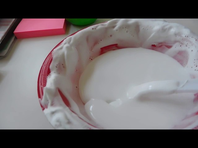 DIY Fluffy Glitter Slime!