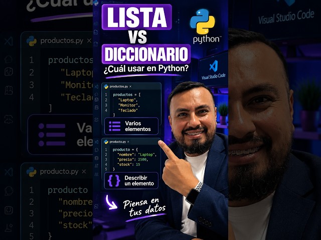 Lists vs. Dictionaries: Which One to Choose? #python #tutorial #data