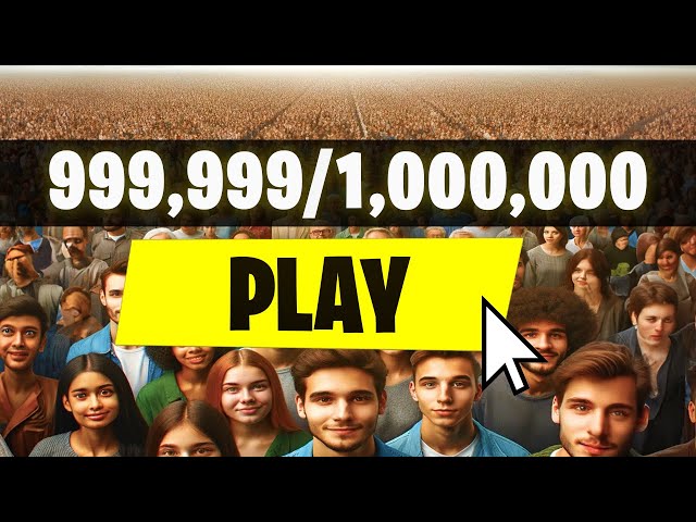 I built a 1,000,000 player game