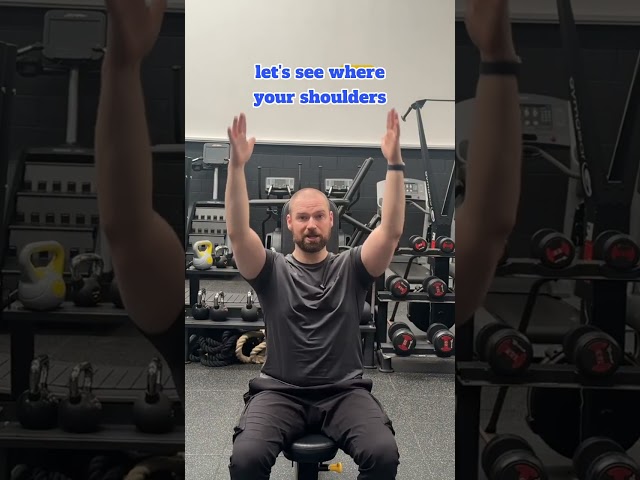 Common ROM issues for shoulder press