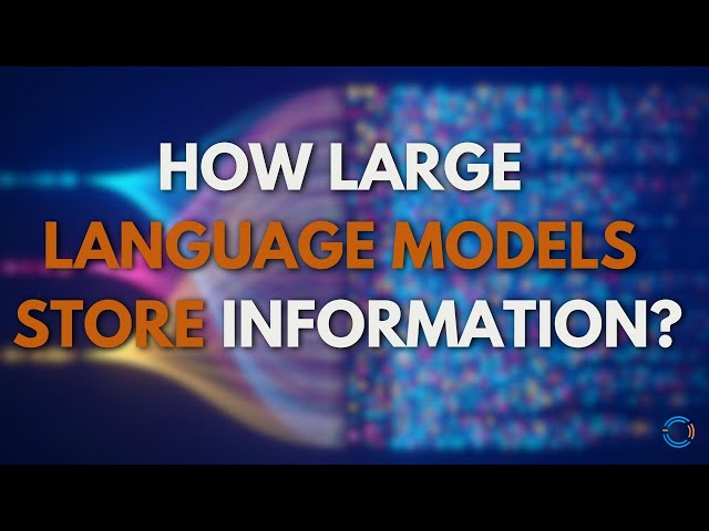 Do AI language models store facts? The Truth About How LLMs Actually Work