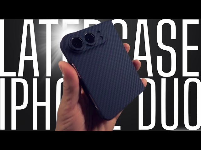 Latercase INCREDIBLY THIN  iPhone Duo Case Review 