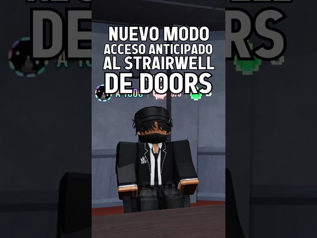 THE NEW DOORS STAIRWELL MODE EXPANSION #doors #games #shorts #doorsroblox #leroy