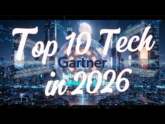 Top 10 Tech Trends 2026 by Gartner