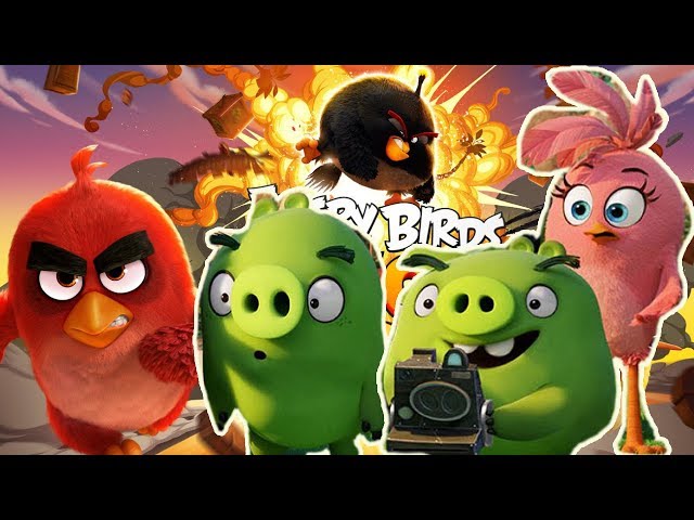 ANGRY BIRDS gameplay part 4 - let's play angry birds with GERTIT