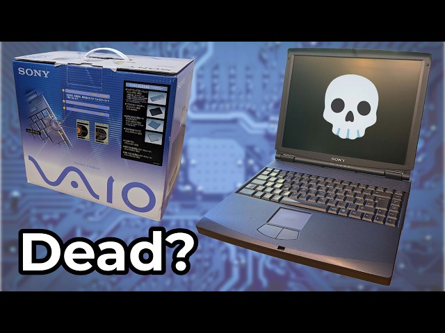 I Bought My Dream 2000s Sony Laptop For £27... Can It Be Saved?⁠