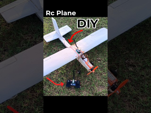 Fully DIY Rc Plane Flight Test Video with Arduino Transmitter And Reciver #shorts #arduino #drone