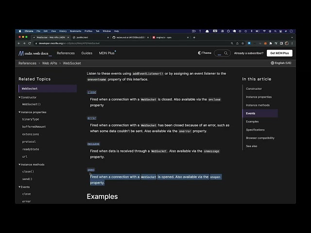 A short overview of native websockets continued - socket.io #7