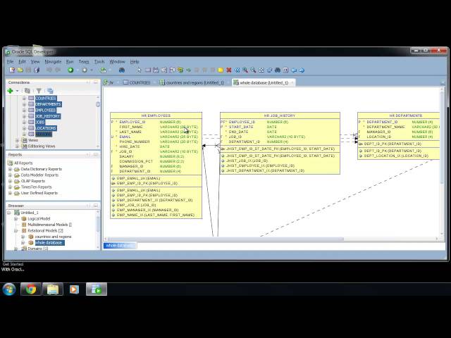 SQL Developer ER diagram : sqlvids