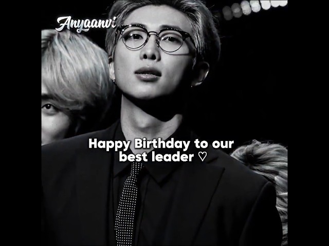 Happy joonie day🎂🥰😎#kpop #bts #btsarmy #rm #edit #trendingshorts #v