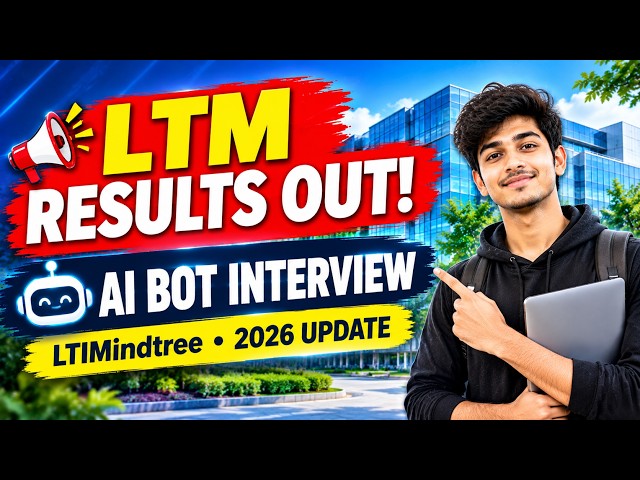 🔥LTMindtree Exam Results Out | LTM AI Bot Interview | LTIMindtree AI-Enabled Interview