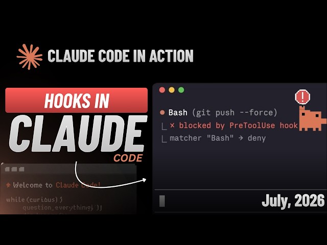 5. Hooks | Claude Code in Action | Claude course