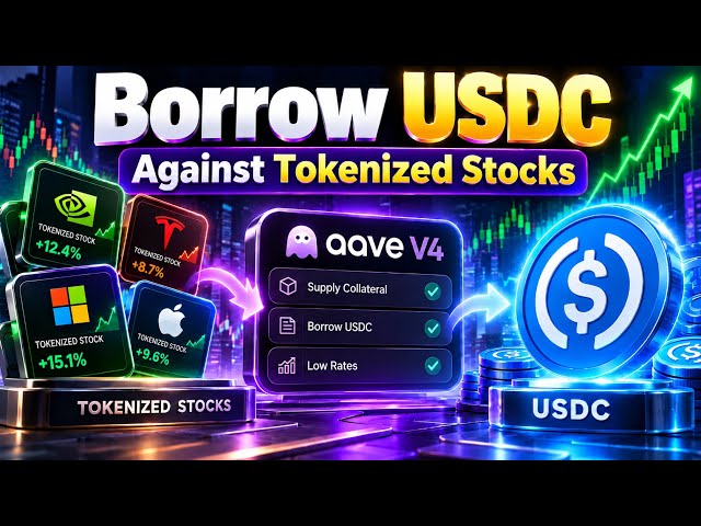 Aave V4 Lets You Borrow Cash Against Nvidia Stock (Tokenized Stocks)